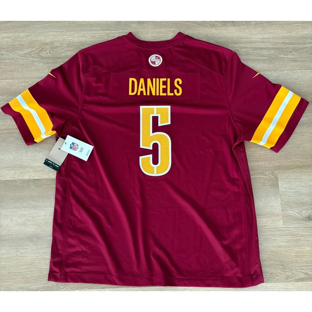 NWT Men's Nike Engineered Washington Commanders Jayden Daniels Jersey -XXL- Red